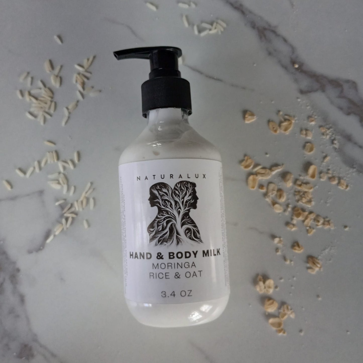Hand & Body Milk with Moringa, Rice and Oats