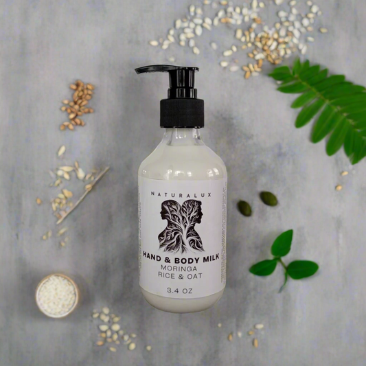 Hand & Body Milk with Moringa, Rice and Oats