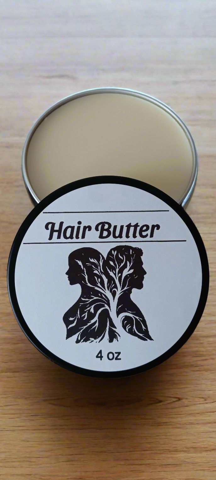 Hair Butter with Mango Butter, Moringa Oil +