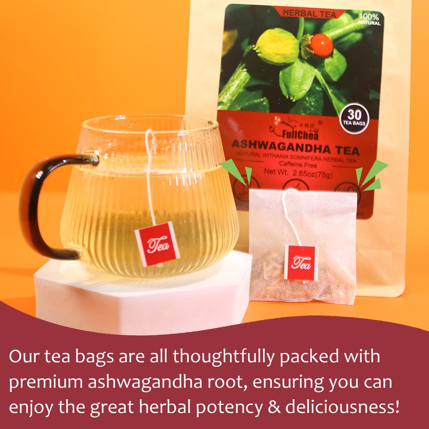 Moringa Tea, 50 Tea Bags. Many Flavors!