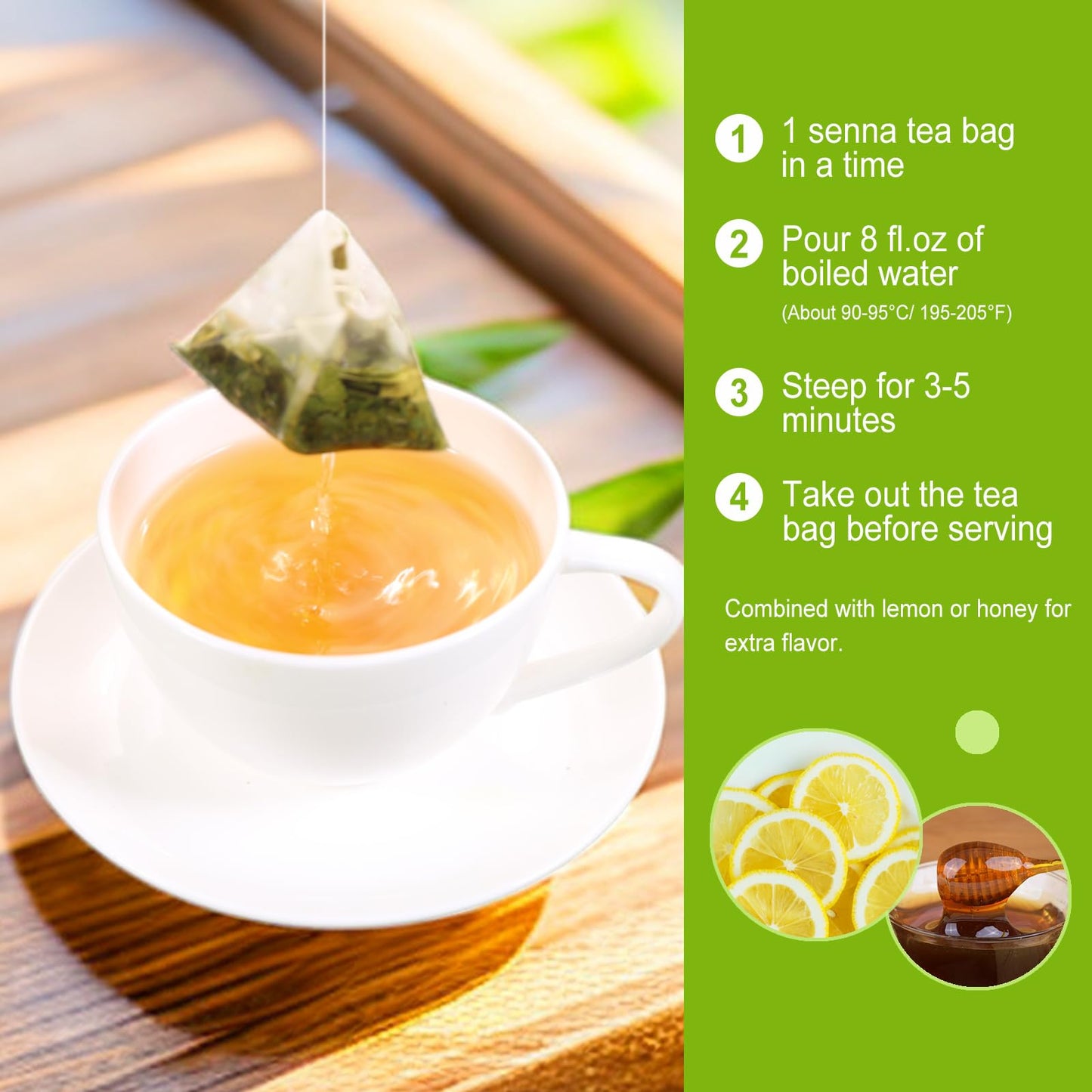 Moringa Tea, 50 Tea Bags. Many Flavors!