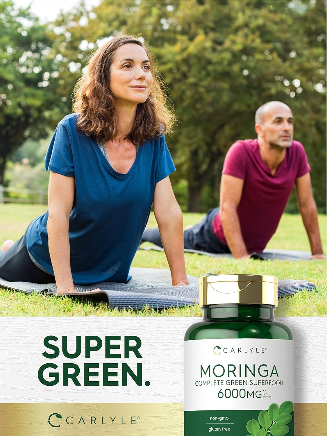 Moringa Oleifera | 180 Capsules | Non-GMO and Gluten Free Superfood