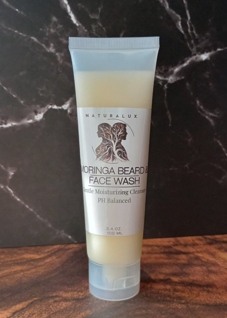 Face & Beard Wash with Moringa