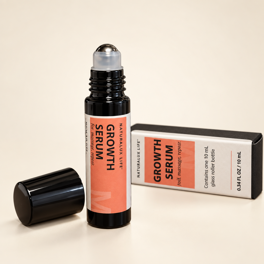 Growth Serum roller close-up
