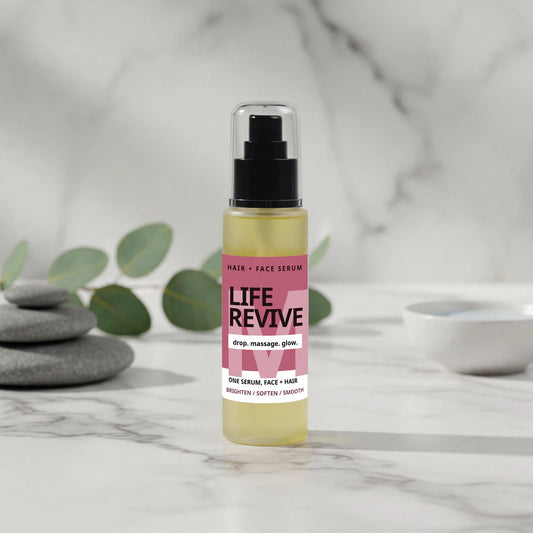 Life Revive Hair and Face Serum – Natural All-in-One Beauty Elixir 🌿