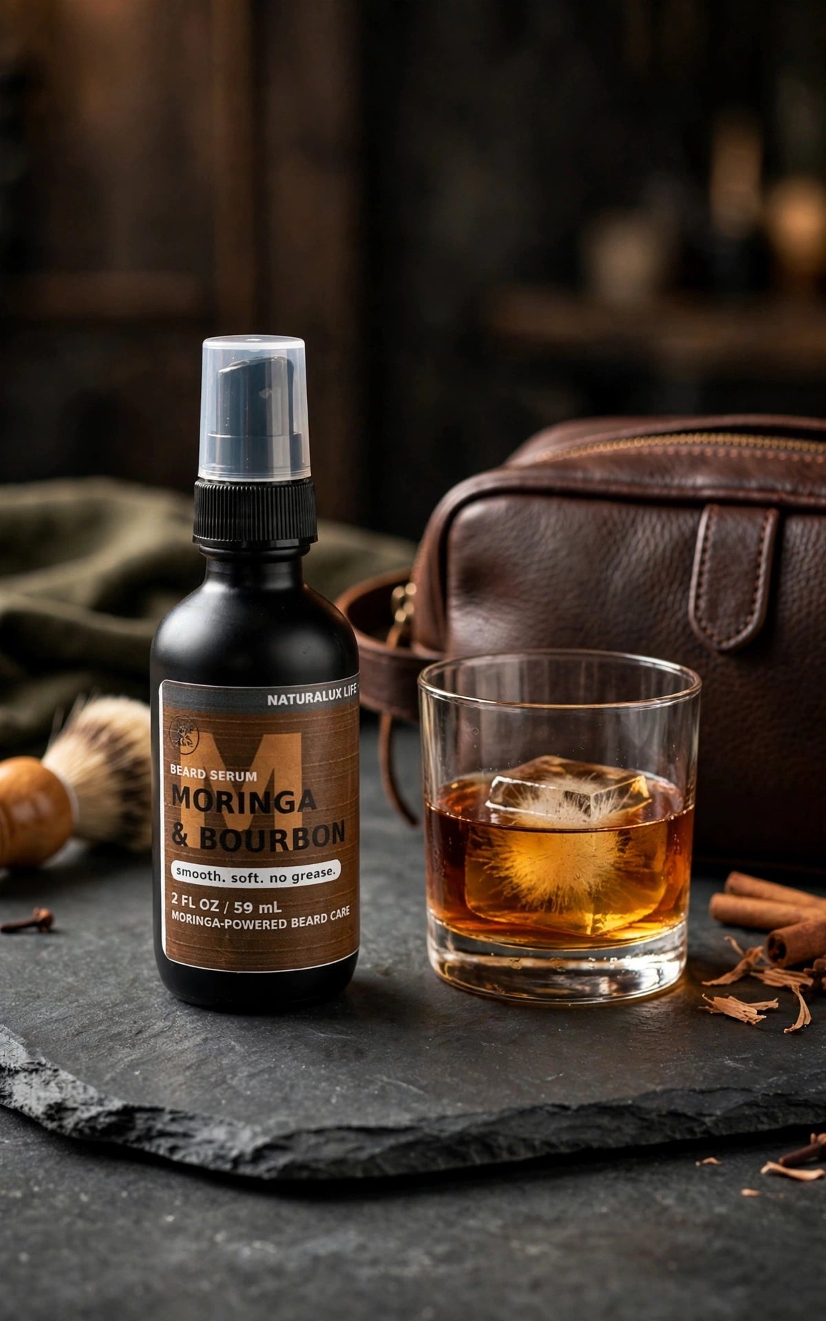 Moringa & Bourbon Beard Serum