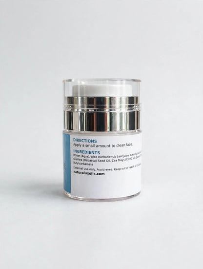 Hidratante facial con acabado mate