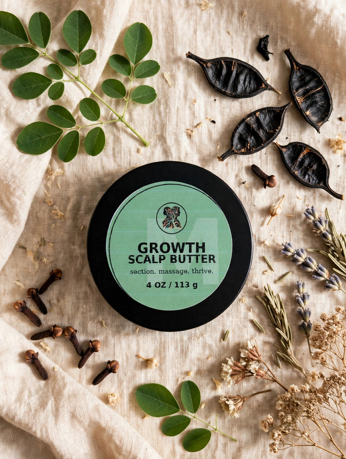 Growth Scalp Butter for Maximum Hair Growth with Blackseed & Clove Oil