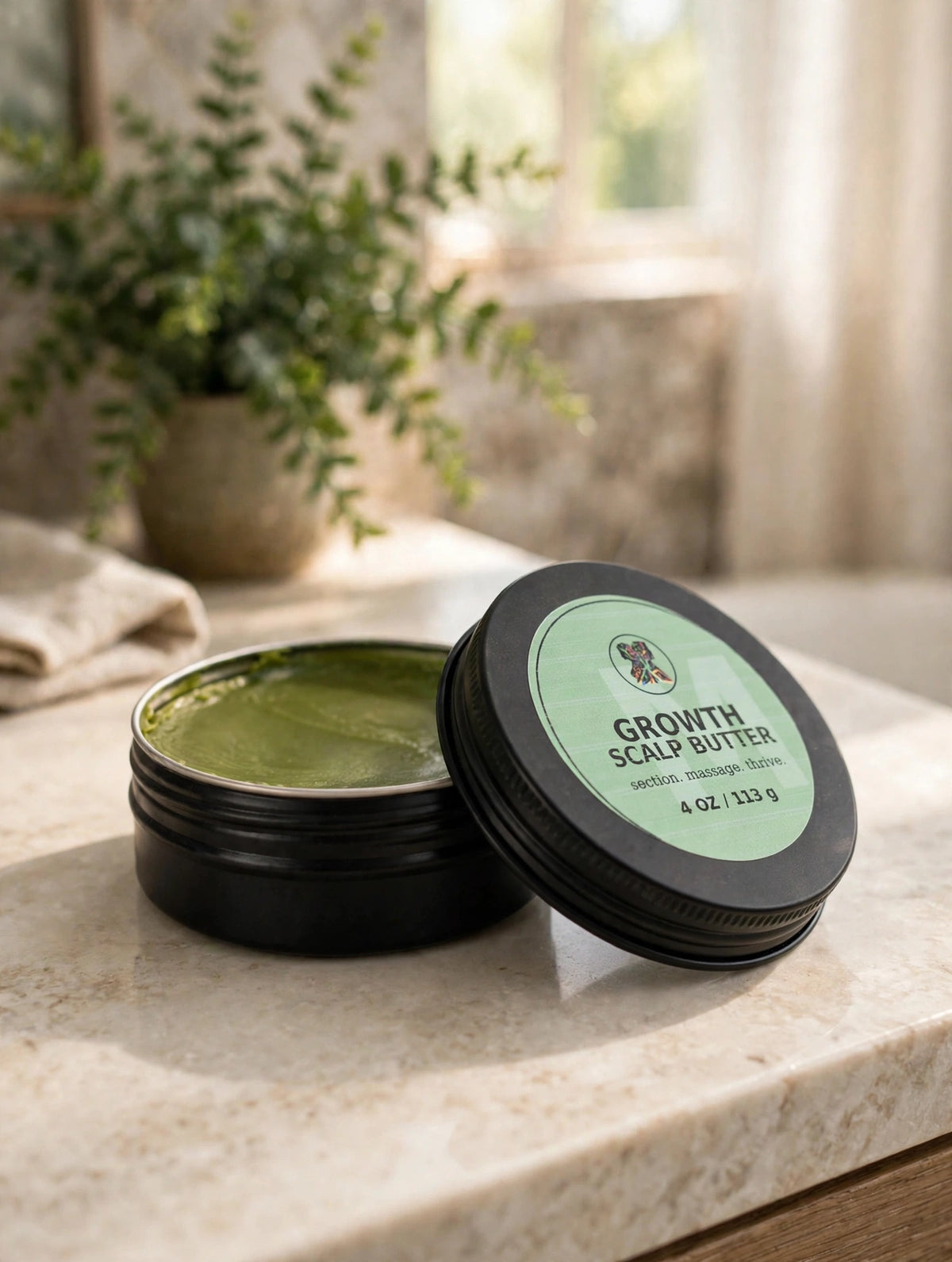 Growth Scalp Butter for Maximum Hair Growth with Blackseed & Clove Oil