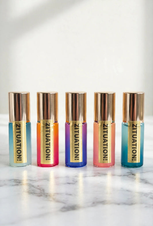 ZITUATION! Blemish Spot Treatment rollers in surprise gradient colors