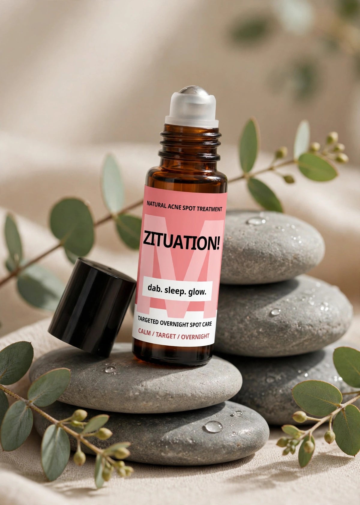 All Natural ZITUATION! Natural Blemish Spot Treatment – Fast Acting, All-Natural