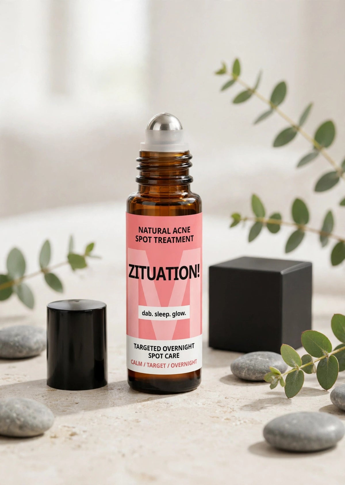 All Natural ZITUATION! Natural Blemish Spot Treatment – Fast Acting, All-Natural